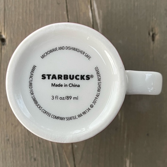 Starbucks Global Icon Series 2019 China Demitasse Espresso Mug - Picture 8 of 9